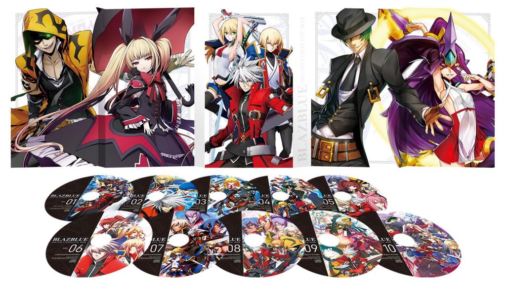 BLAZBLUE SOUND COMPLETE BOX