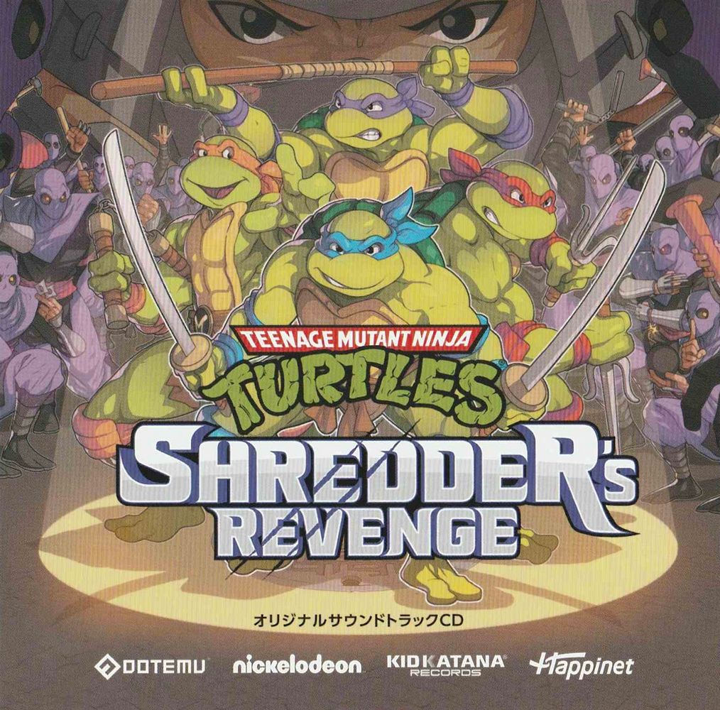 TEENAGE MUTANT NINJA TURTLES: SHREDDER’S REVENGE ORIGINAL SOUNDTRACK CD