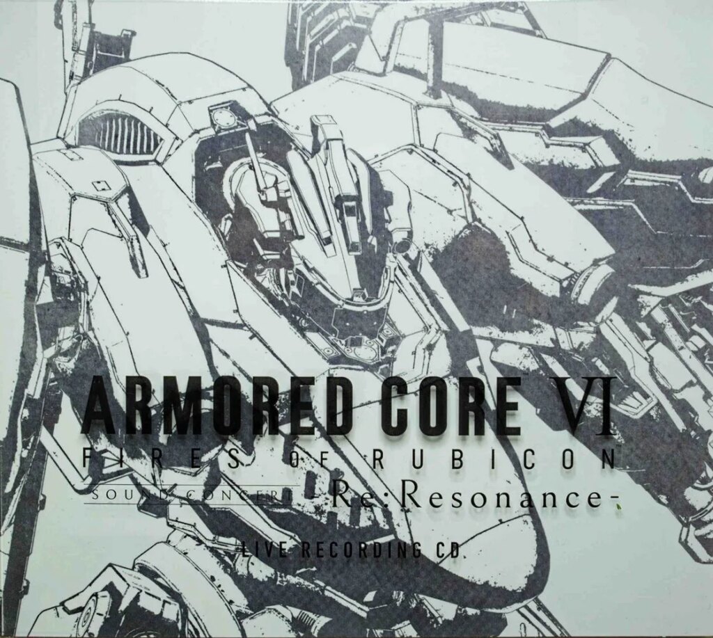 ARMORED CORE VI FIRES OF RUBICON Sound Concert -Re:Resonance- Live Recording CD